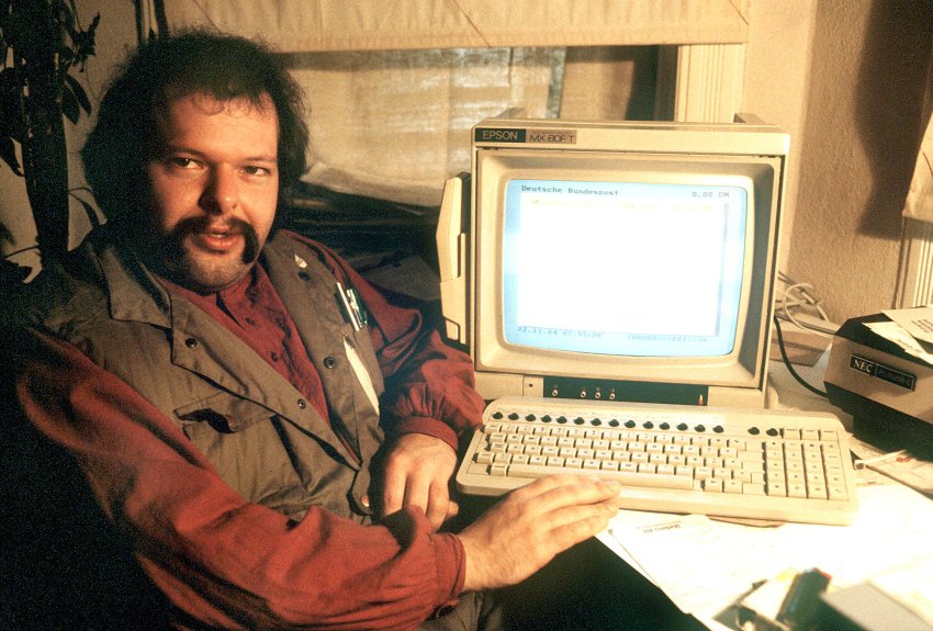 Wau Holland, computer activist and co-founder of the Chaos ...